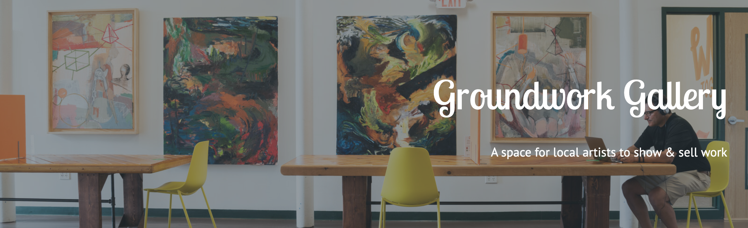Groundwork Gallery website call for art submission page