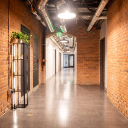 hallway at Groundwork