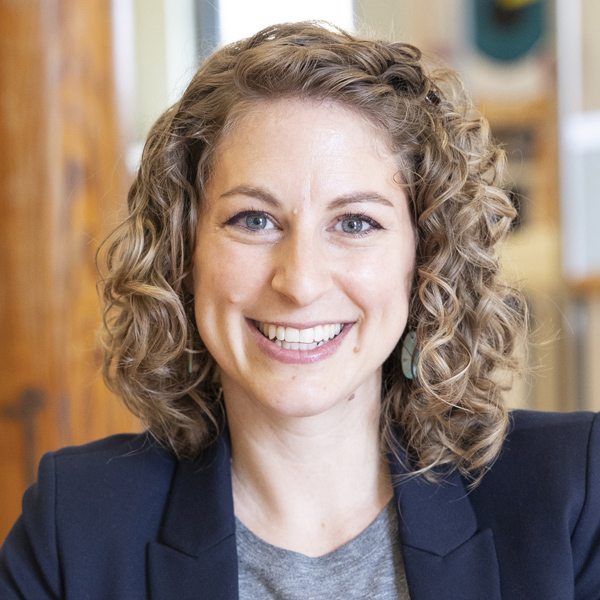 Kristina Callina portrait of her smiling