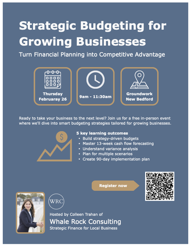 Strategic Finance for Local Business workshop
