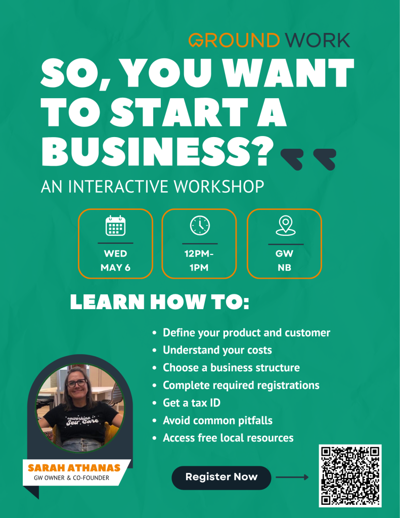 start a business workshop
